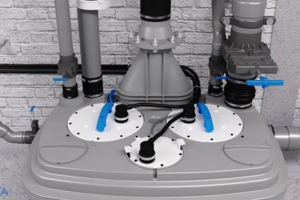 Maximizing Wastewater Disposal Efficiency with Sanicubic 1 WP Drainage Pump Station